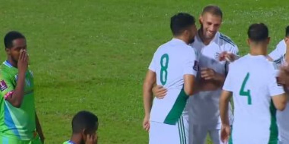 منتخب الجزائر يتقدم على جيبوتي 8-0 بعد مرور 70 دقيقة فى تصفيات كاس العالم