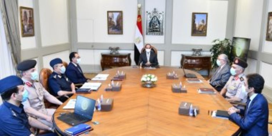 الرئيس السيسى يتابع الموقف التنفيذى للمشروع القومى "مستقبل مصر"