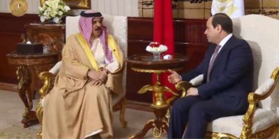 الرئيس السيسى يستقبل اليوم ملك البحرين بمدينة شرم الشيخ