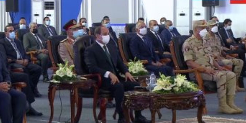 الرئيس السيسى يشهد افتتاح عدد من المشروعات القومية لتنمية شبه جزيرة سيناء