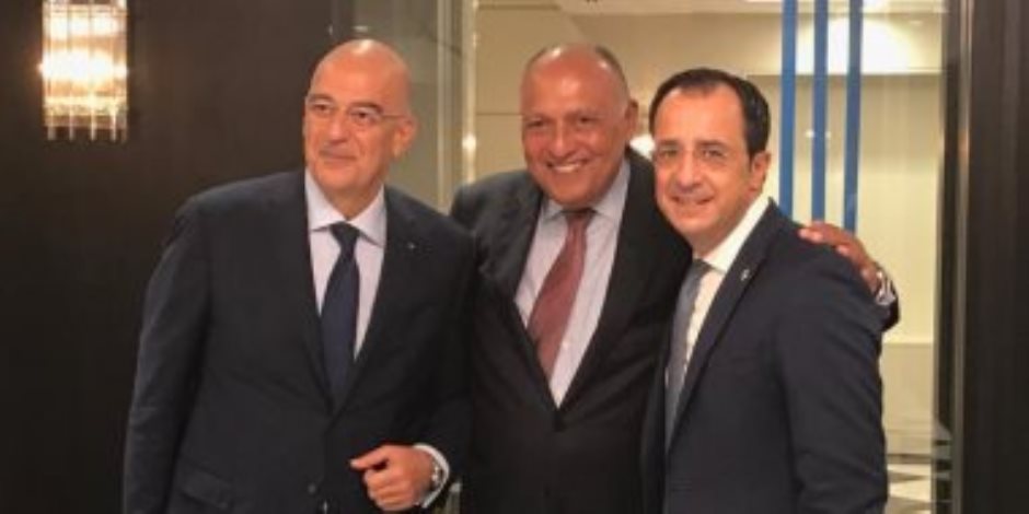 وزراء خارجية مصر وقبرص واليونان يبحثون دفع التعاون بين البلدان الثلاثة