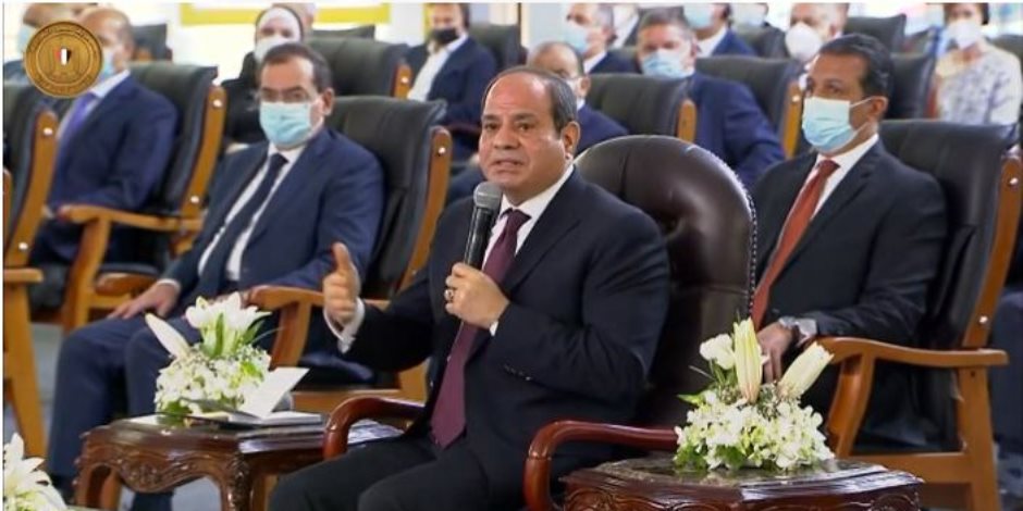 الرئيس السيسي: المياه المقررة لمصر لن تقل ومياهنا مفيش كلام فيها