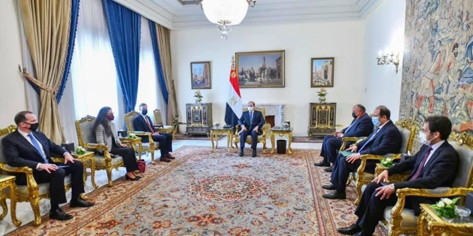 الرئيس السيسي لمستشار الأمن القومي الأمريكي: مصر لن تقبل الإضرار بمصالحها المائية أو المساس بها