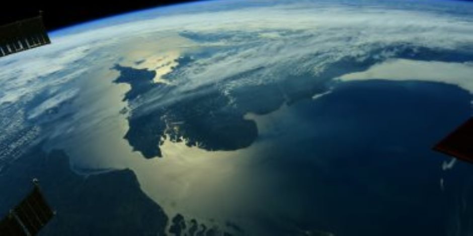 الغيوم تمنع توماس بيسكيه من التقاط صور لـ"جلاسجو" من محطة الفضاء الدولية