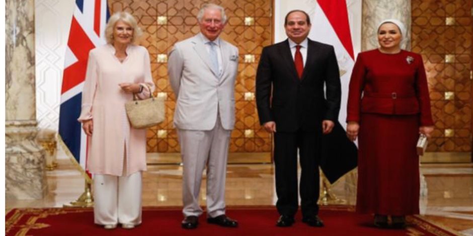 الرئيس السيسى للأمير تشارلز: الزيارات الملكية البريطانية لمصر علامات بارزة