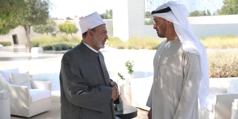 شيخ الأزهر يلتقي محمد بن زايد: التعاون مع الإمارات أسهم في التعريف بسماحة الإسلام عالميا