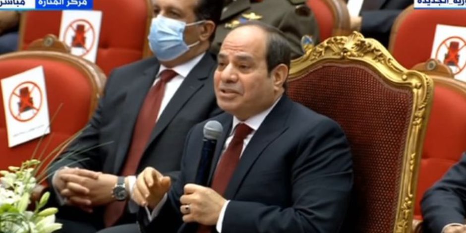 الرئيس السيسي: «حياة كريمة» أعظم وأكبر مشروع لتغيير حياة 60 مليون مصري
