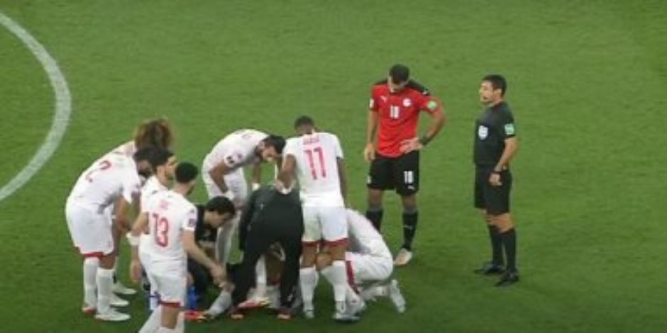 "الفار" ينقذ مصر من إحتساب ضربة جزاء أمام تونس فى نصف نهائى كأس العرب.. فيديو