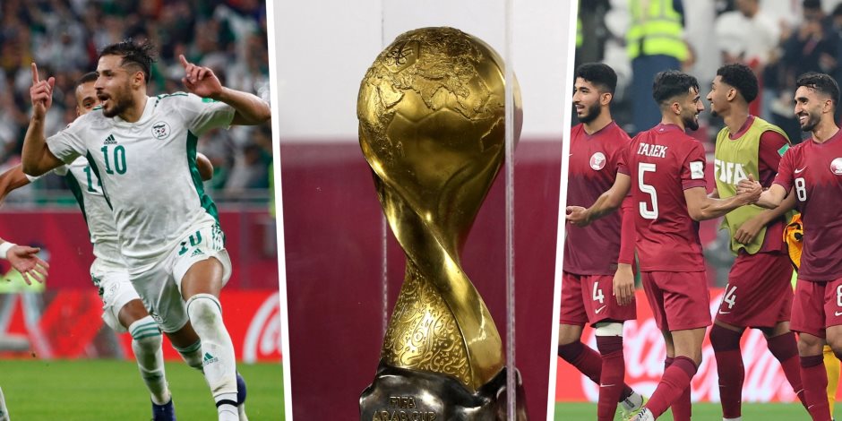 ننشر التشكيل الرسمي لقمة نصف نهائي كأس العرب 2021 بين منتخبي  قطر والجزائر