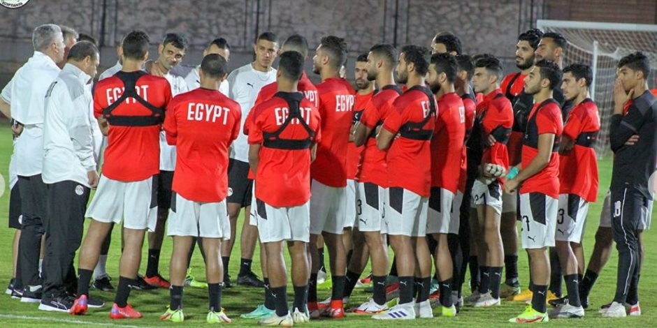 شاهد التحضيرات الأخيرة لمنتخب مصر قبل مواجهة قطر