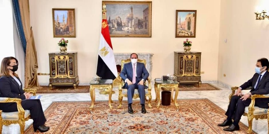 الرئيس يستقبل غادة والي.. ويؤكد: مصر تدعم دور منظمة الأمم المتحدة في مواجهة التحديات العالمية والإقليمية لمكافحة الجريمة والمخدرات والإرهاب