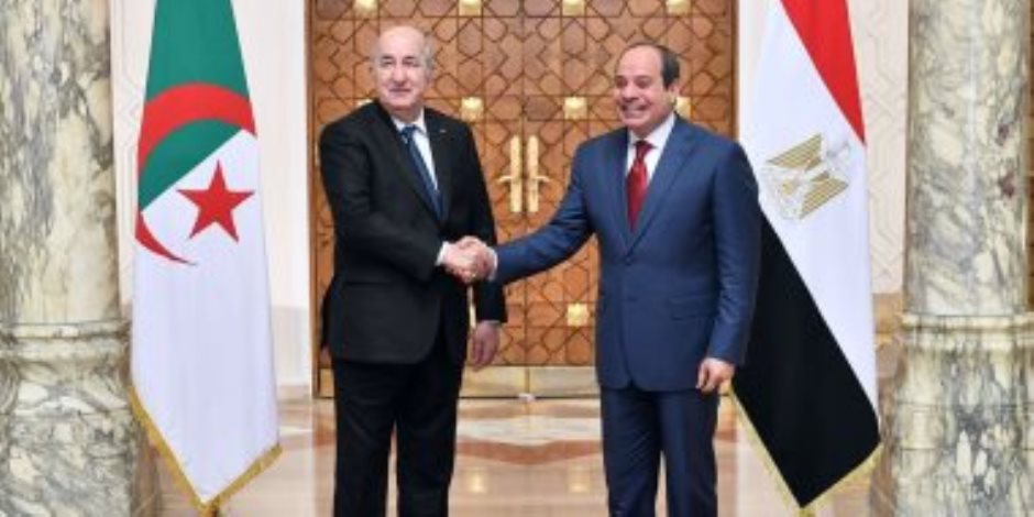ننشر نص البيان المشترك بمناسبة زيارة الرئيس الجزائرى إلى القاهرة