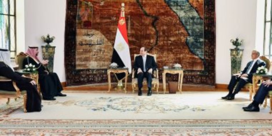الرئيس السيسي يستقبل مرزوق الغانم ويشيد بمتانة وقوة العلاقات المصرية الكويتية
