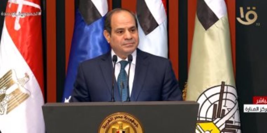 الرئيس السيسي: العهد للشهداء أننا نحافظ على مصر بما يليق بدمائهم وأرواحهم