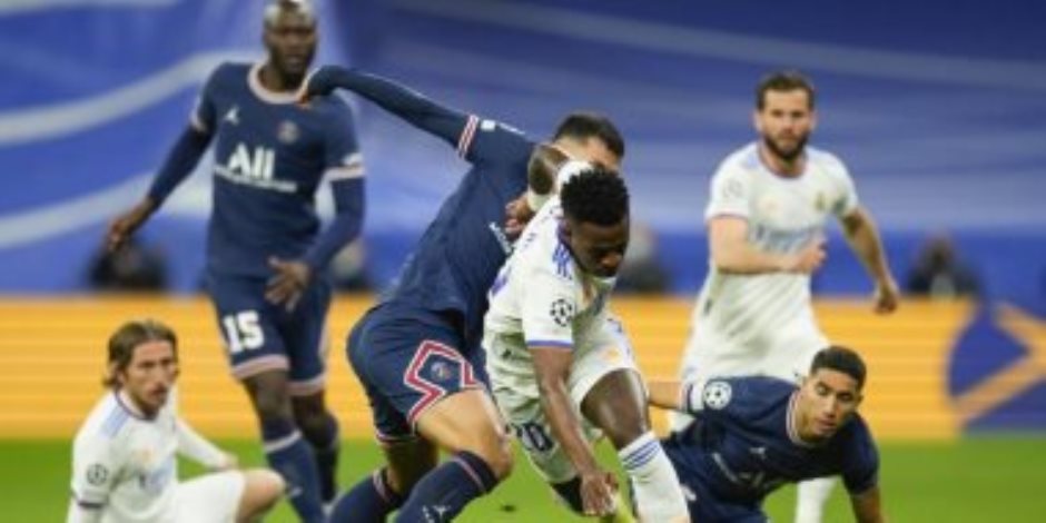 دوري أبطال أوروبا.. باريس سان جيرمان يحسم الشوط الأول ضد الريال 1-0 "فيديو"