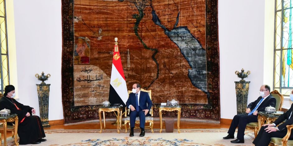 الرئيس السيسى يستقبل الكاردينال الراعي ويؤكد حرص مصر على استقرار وأمن لبنان الرئيس السيسى يستقبل الكاردينال الراعي ويؤكد حرص مصر على استقرار وأمن لبنان