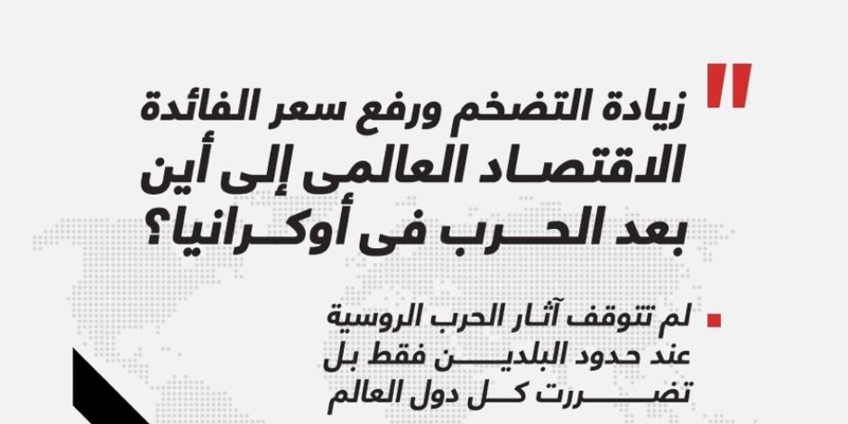 علشان نفهم.. ماذا يعني رفع أسعار الفائدة والدولار.. وهل مصر الوحيدة المتضررة من جراء أزمة كورونا وحرب روسيا وأوكرانيا؟