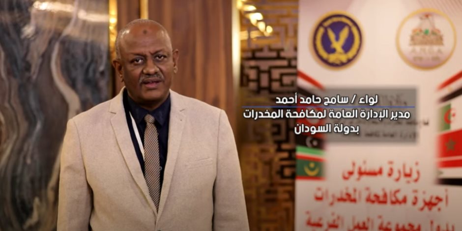 مسئول مكافحة المخدرات بالسودان: نجاح التنسيق الأمني مع مصر أوقف محاولات الجلب والتهريب (فيديو)