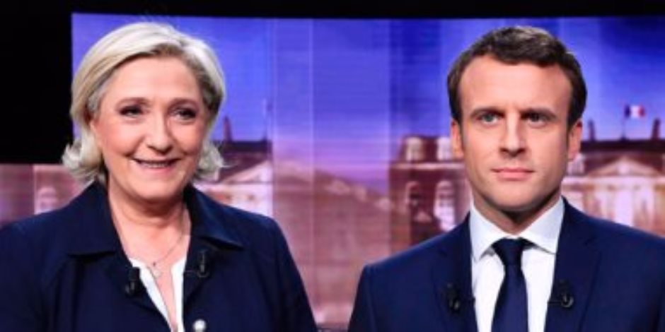 ماكرون ولوبان بجولة الإعادة فى الانتخابات الفرنسية 24 إبريل الجارى