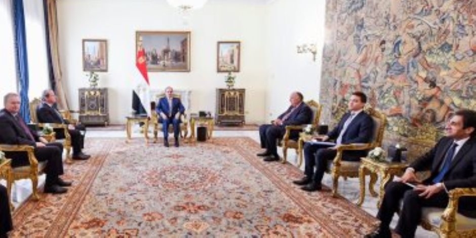 الرئيس السيسى يؤكد أهمية إنهاء تواجد الميلشيات المسلحة داخل ليبيا