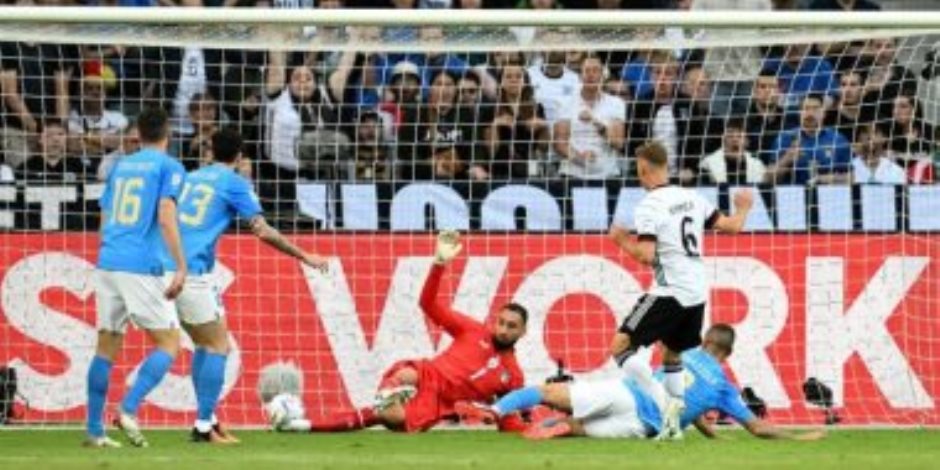 فى دوري الأمم الأوروبية... ألمانيا تتقدم بثنائية ضد إيطاليا بالشوط الأول.. فيديو