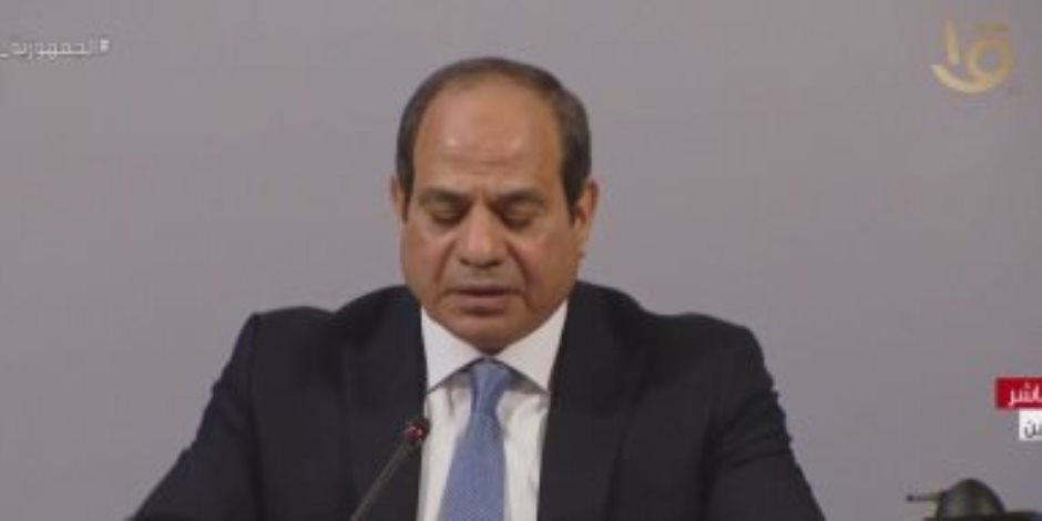 نص كلمة الرئيس السيسي فى افتتاح الجلسة رفيعة المستوى لحوار "بيترسبرج" للمناخ