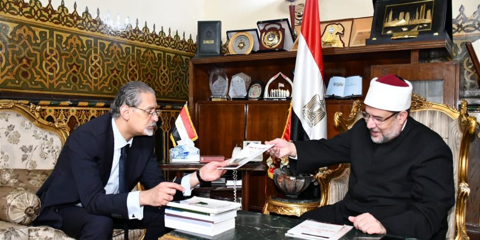 وزير الأوقاف يستقبل سفير مصر لدى السودان.. وهانى صلاح يشيد بجهود الوزارة 