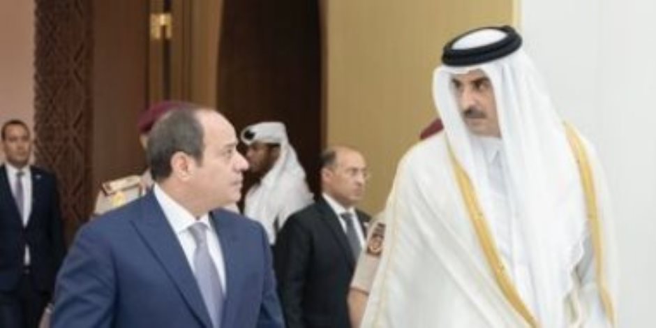 الأمير تميم: سررت بزيارة أخى الرئيس عبد الفتاح السيسي للدوحة