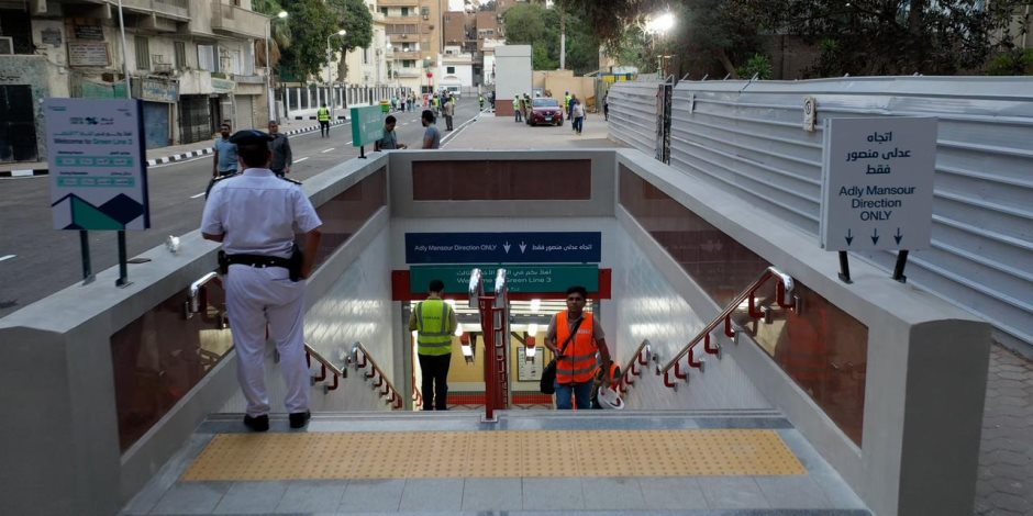 القومية للأنفاق تنشر أحدث صور لمحطة مترو حدائق الأهرام بالخط الرابع