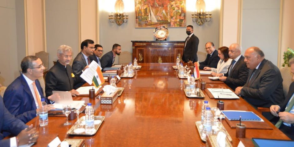 وزير الخارجية: زيادة حجم التبادل التجاري بين مصر والهند بنسبة 40%