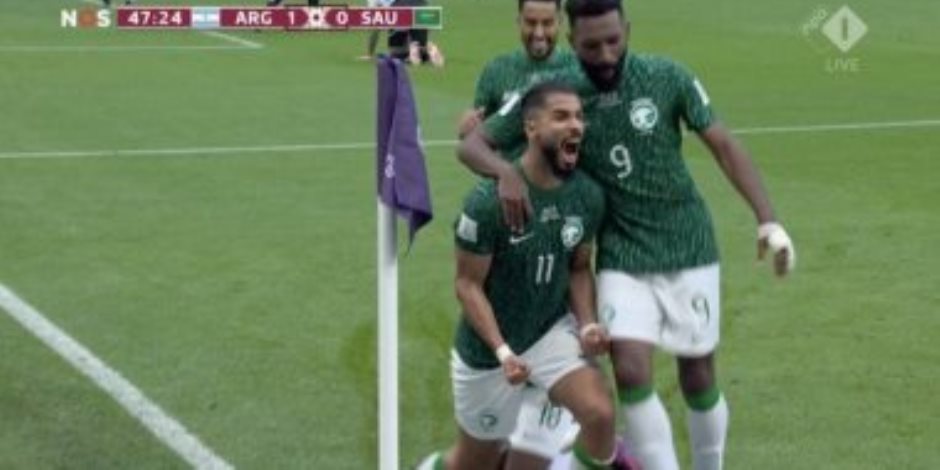 مونديال 2022.. سالم الدوسري يتقدم للسعودية بهدف ثانى فى الأرجنتين "فيديو"