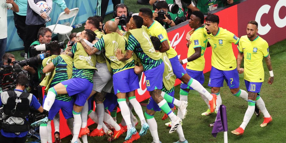 منتخب البرازيل يكتفى بثنائية فى شباك صربيا بكأس العالم 2022.. فيديو وصور