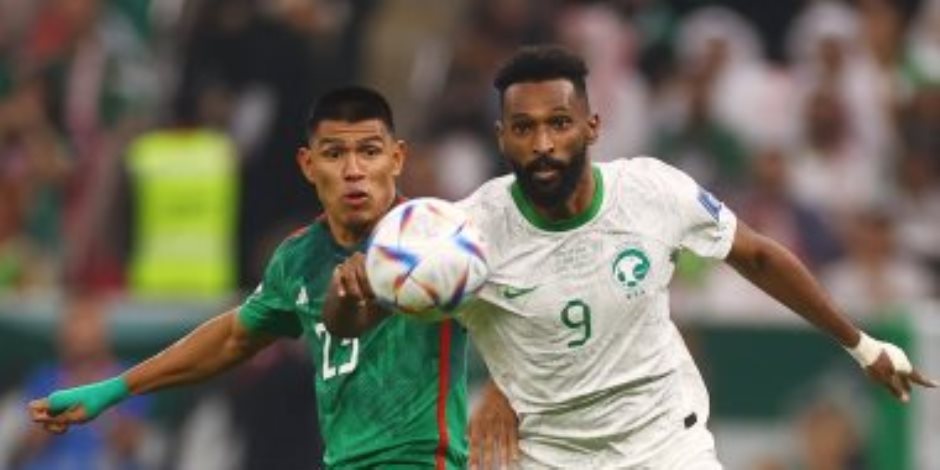 السعودية ضد المكسيك.. انتهاء الشوط الأول بالتعادل السلبي فى كأس العالم