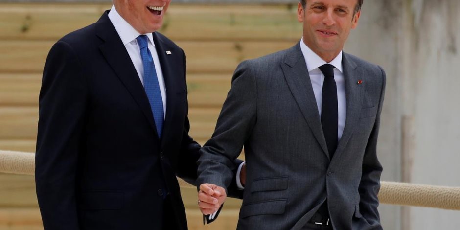 الرئيس الأمريكى يستقبل نظيره الفرنسى فى البيت الأبيض