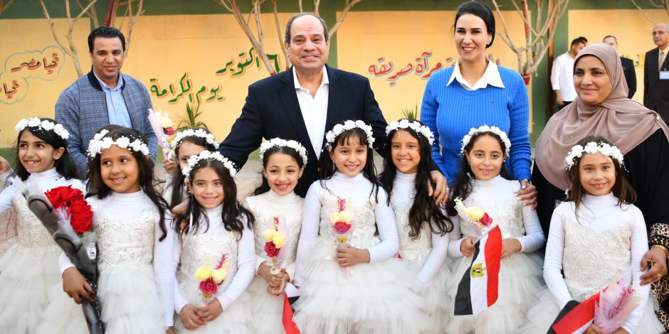 الرئيس السيسي يتابع معدلات تنفيذ مبادرة حياة كريمة بقرية الحصص بالدقهلية