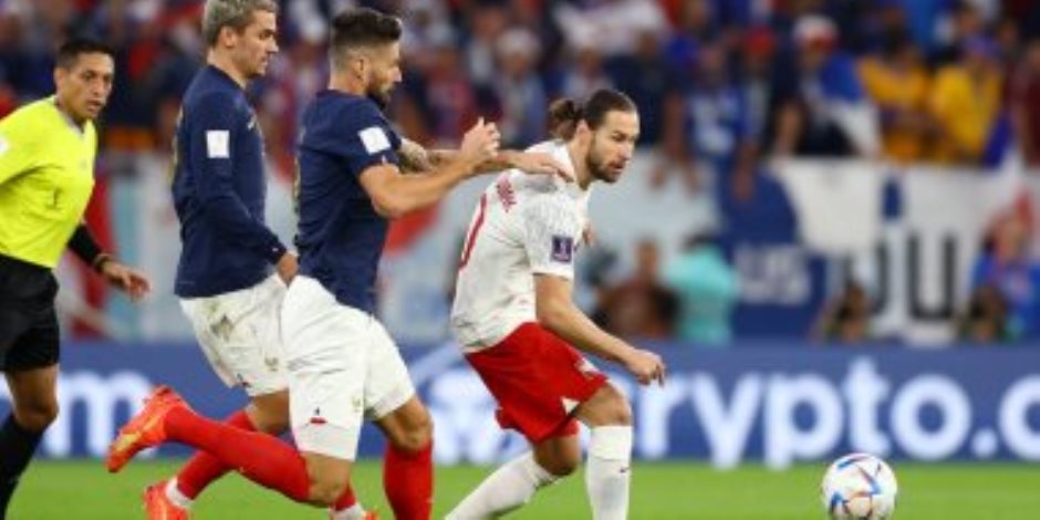 فرنسا تتفوق على بولندا بهدف جيرو فى الشوط الأول بمونديال 2022 "فيديو"