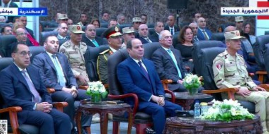 الرئيس السيسى يفتتح محور التعمير الجديد "محور المشير أبو ذكري"