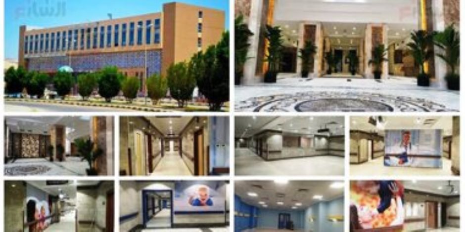 المستشفى الجامعي الجديد بسوهاج هدية الرئيس لأهالي الصعيد.. بتكلفة إنشاء 1.1 مليار جنيه وافتتاحه قريبا