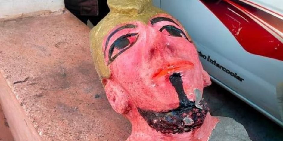 هجوم على وزارة الثقافة بعد تداول صور تمثال أبوتيج.. ونقاد فنانيون: الوزارة تخلت عن مسئوليتها