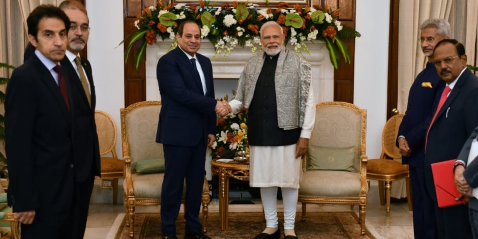 الرئيس السيسى يؤكد للشركات الهندية حرص مصر على تطوير التعاون الاقتصادى والتجارى