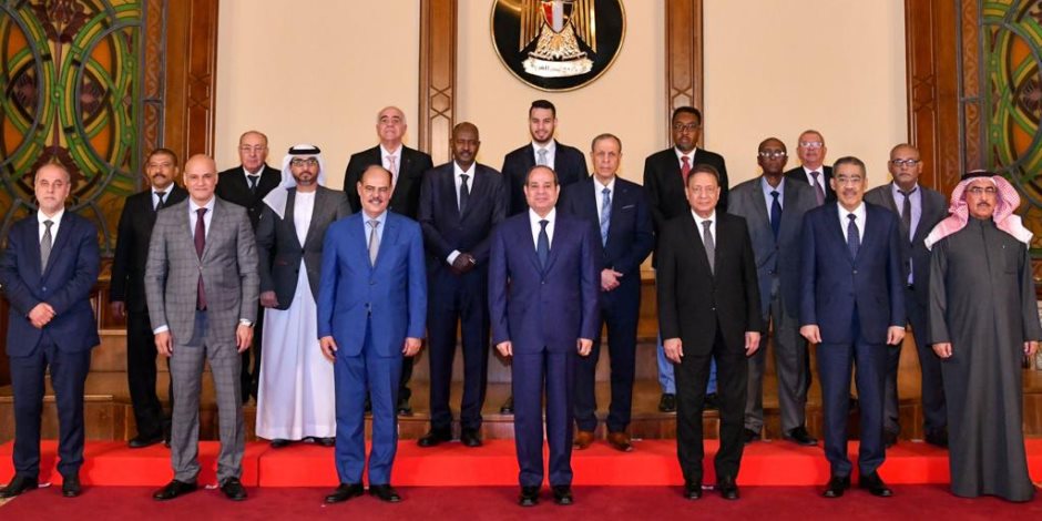 الرئيس السيسي يؤكد دعمه الكامل لأعمال اتحاد الصحفيين العرب