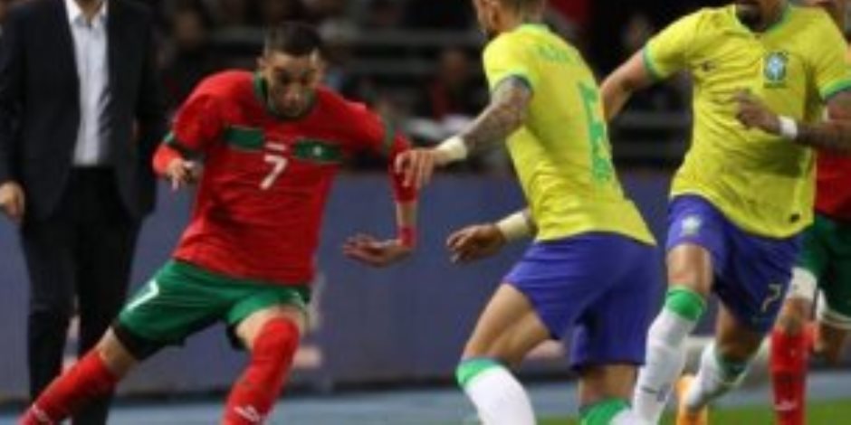 المغرب تحقق فوزا تاريخيا على البرازيل وديا