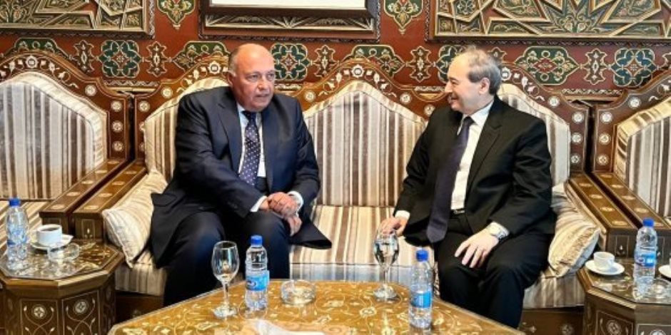 وزير خارجية سوريا يصل القاهرة للقاء سامح شكري