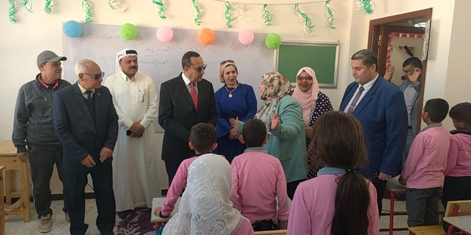 طفرة في مشروعات التعليم بشمال سيناء..افتتاح مدرستين في مدينة العريش بتكلفة بلغت 22.2 مليون جنيه (صور)