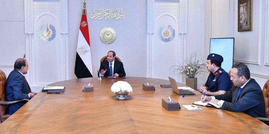الرئيس السيسي يتابع تطورات الموقف التنفيذي لمشروع "مستقبل مصر" للإنتاج الزراعي