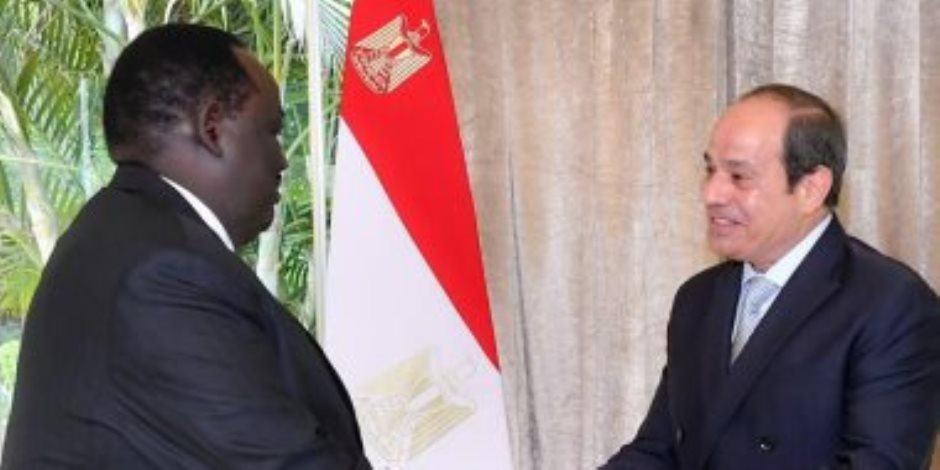 الرئيس السيسى يتسلم رسالة "سلفا كير" بشأن تطورات الأوضاع فى السودان