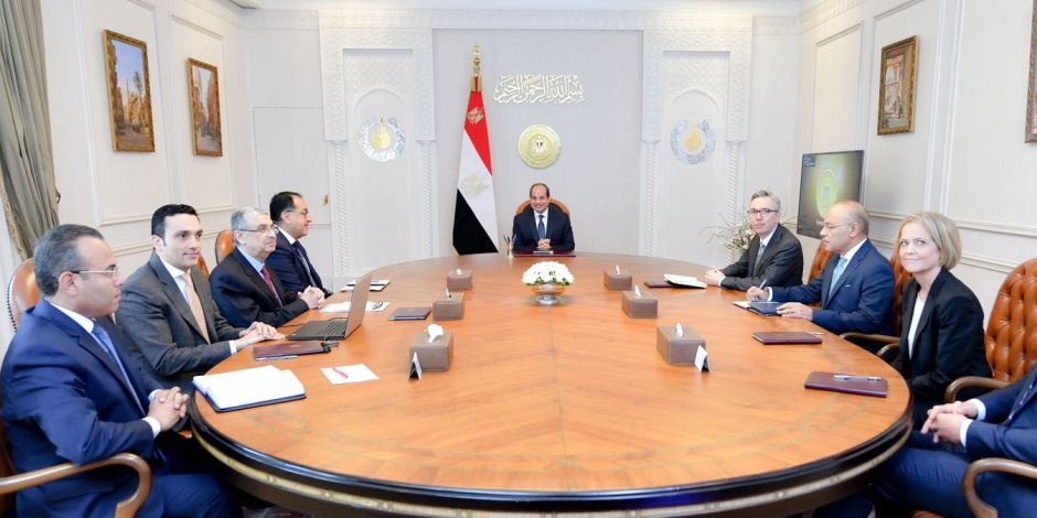 الرئيس السيسي يتابع الاستثمارات المتنامية لشركة سكاتك بمشروعات الطاقة الجديدة
