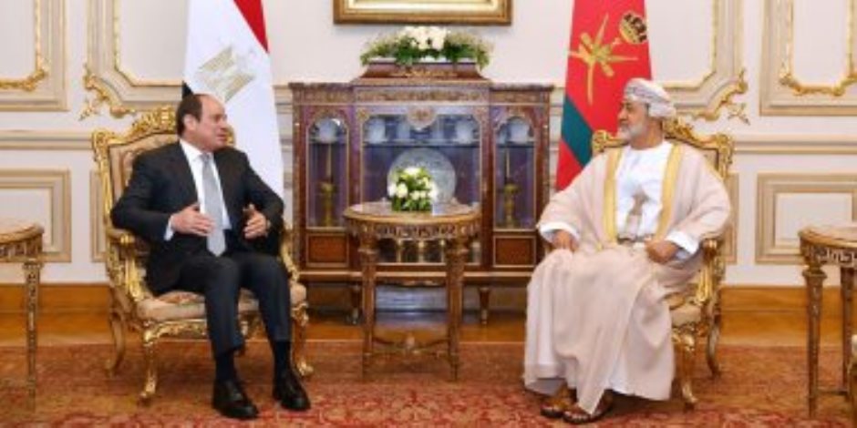 تفاصيل لقاء الرئيس السيسي بسلطان عمان فى قصر القبة.. وزيارة العاصمة الإدارية