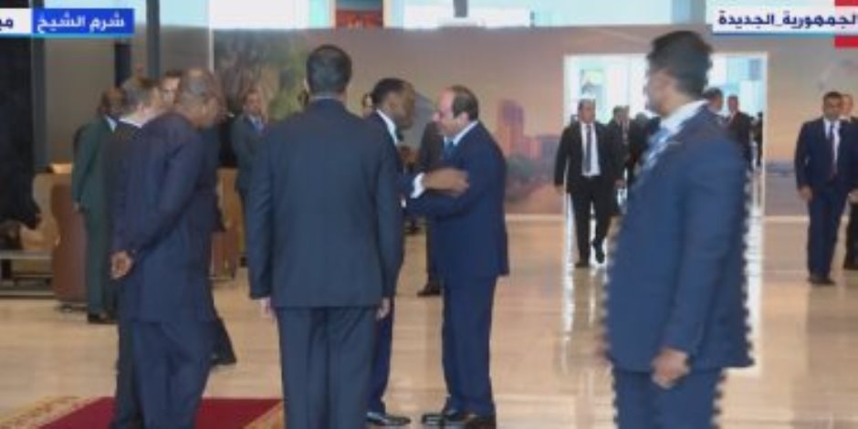 الرئيس السيسي يصل مقر افتتاح اجتماعات مجموعة البنك الأفريقى للتنمية
