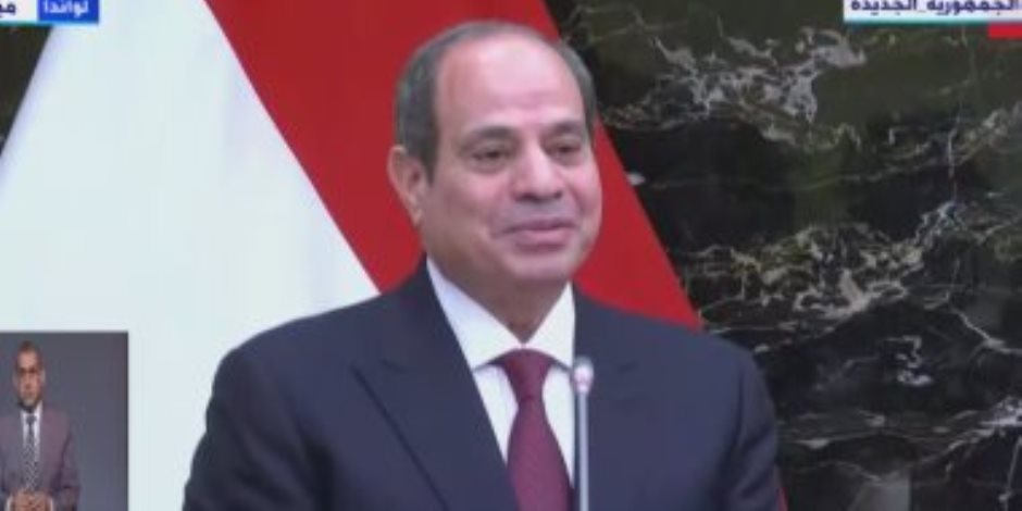 الرئيس السيسى يدعو إلى التوقيع على اتفاق ملزم لملء وتشغيل سد النهضة
